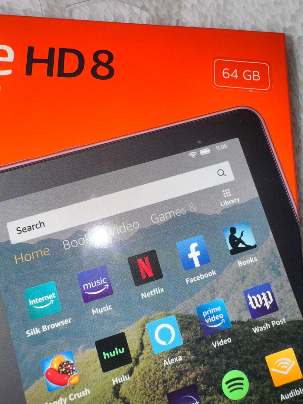 NEW Amazon Plum Fire HD 8 Tablet 64 GB 8" HD Display Dual Cameras Wifi - Picture 2 of 6